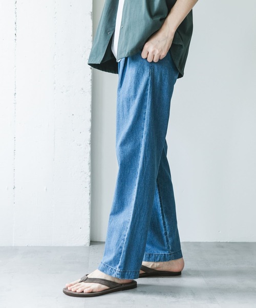 「URBAN RESEARCH DOORS」 デニムパンツ LARGE インディゴブルー メンズ_画像3
