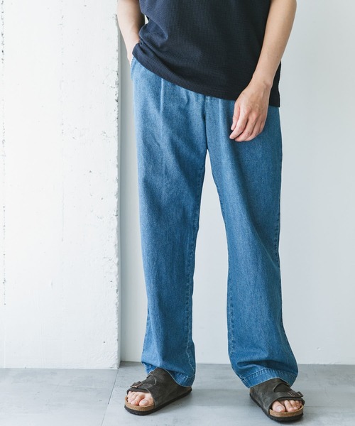 「URBAN RESEARCH DOORS」 デニムパンツ LARGE インディゴブルー メンズ_画像7