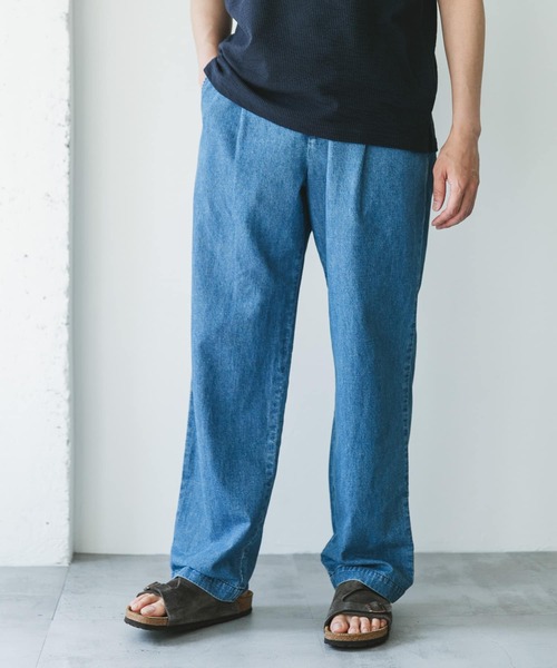 「URBAN RESEARCH DOORS」 デニムパンツ LARGE インディゴブルー メンズ_画像9