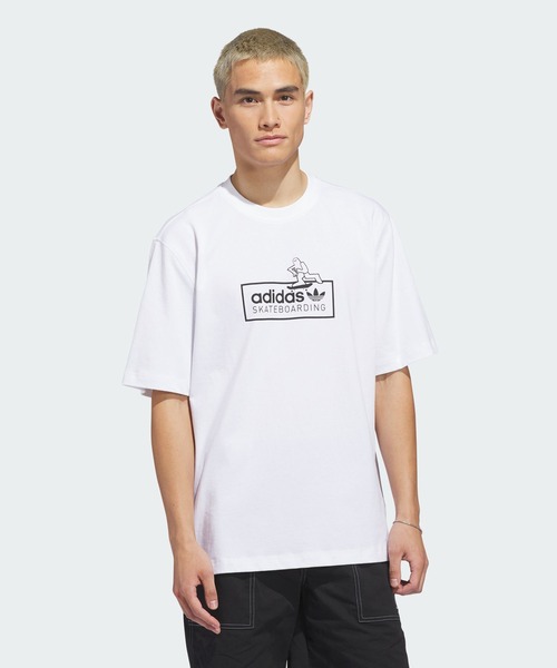 adidas（アディダス） adidas tシャツ スケートボーディング x マーク