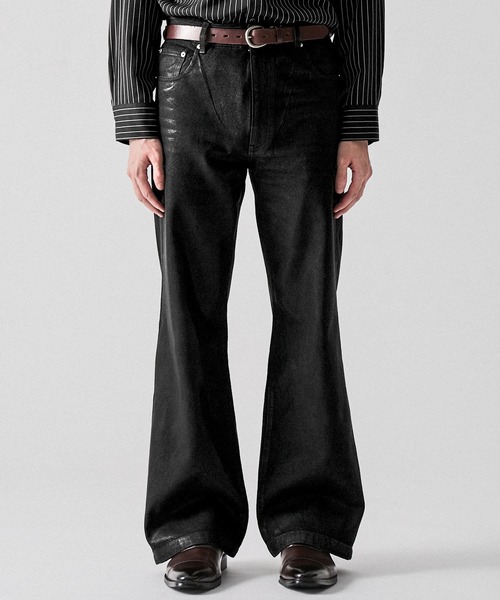 CLEL（クレイル） ジーンズ 「CLEL」Coating Denim Pants 