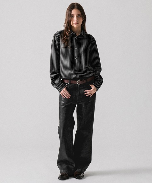 【CLEL】Coating Denim Pants / コーティングデニムパンツ CLEL（クレイル） ジーンズ 「CLEL」Coating Denim Pants