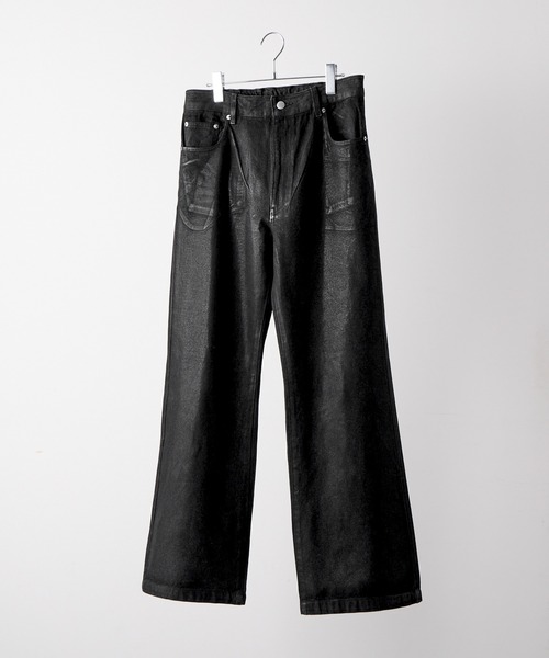 CLEL（クレイル） ジーンズ 「CLEL」Coating Denim Pants