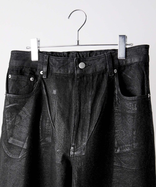 CLEL（クレイル） ジーンズ 「CLEL」Coating Denim Pants