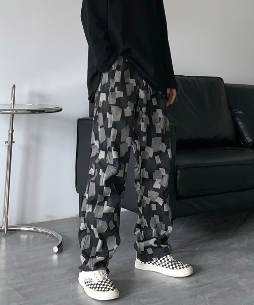 「NOWLE」 デニムパンツ LARGE ブルー メンズ_画像3
