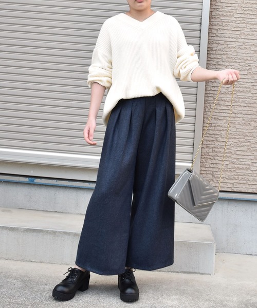 【COOTIE】　定番ワイドパンツ COOTIE PRODUCTIONS グレー ワイドパンツ