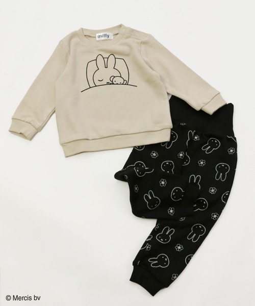 ルームウェアミッフィー セール】miffy ミッフィー / ルームウェア 上下セット 半袖