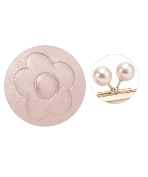 MARY QUANT ポーチ マリークワント mary quant エンボスデイジーパール 