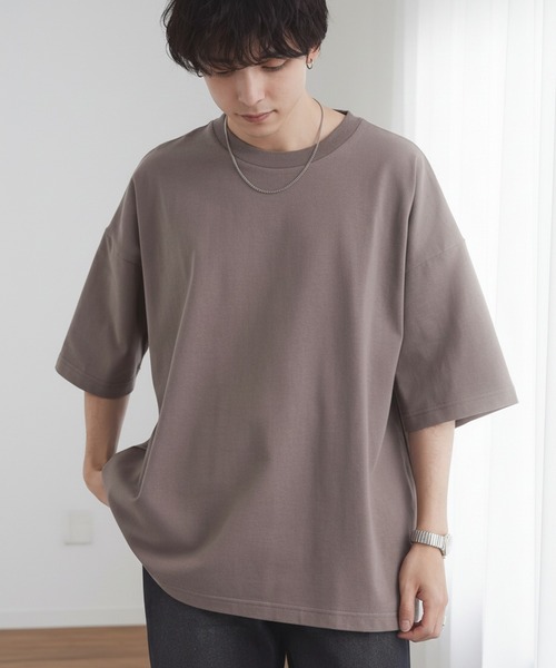 MONO-MART（モノマート） tシャツ リラックスルーズベーシックT 