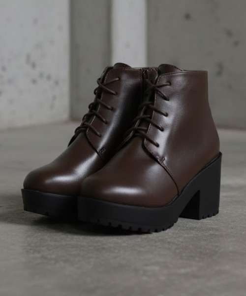 LibertyDoll（リバティードール） ブーツ 軽量厚底 8cmチャンキー