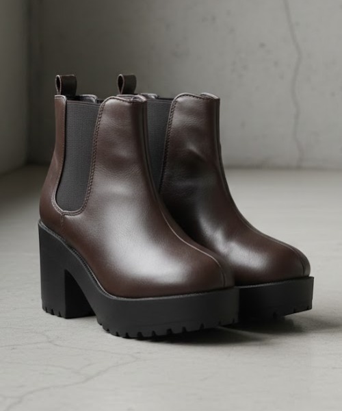 LibertyDoll（リバティードール） ブーツ 軽量厚底 8cmチャンキー