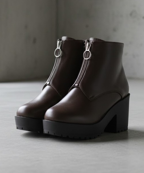 LibertyDoll（リバティードール） ブーツ 軽量厚底 8cmチャンキー