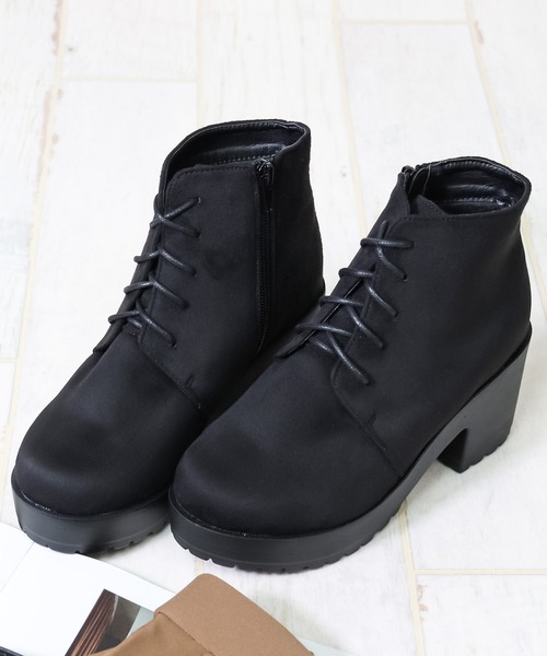 LibertyDoll（リバティードール） ブーツ 軽量厚底 8cmチャンキー