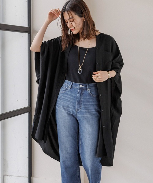 LEPSIM デニムビックポンチョ LEPSIM｜デニムBIGポンチョ | Rakuten Fashion(楽天ファッション