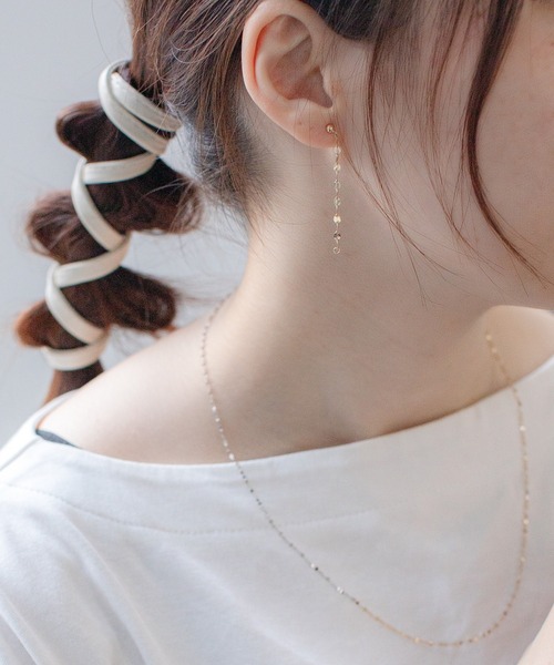 ESTELLE ピアス K10 イエローゴールド 片耳用 ESTELLE