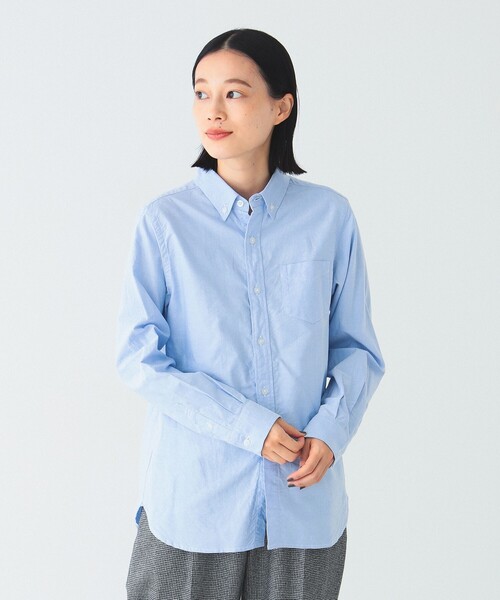 ブラウス シャツ オックスフォード ボタンダウンシャツ NEW レディース BEAMS BOY ブラウス シャツ オックスフォード ボタンダウン