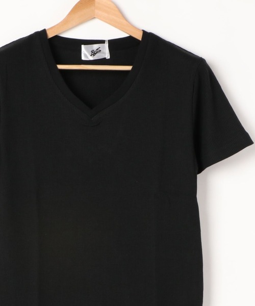 tシャツ 半袖 サーマル半袖VネックTシャツ レディース メンズ