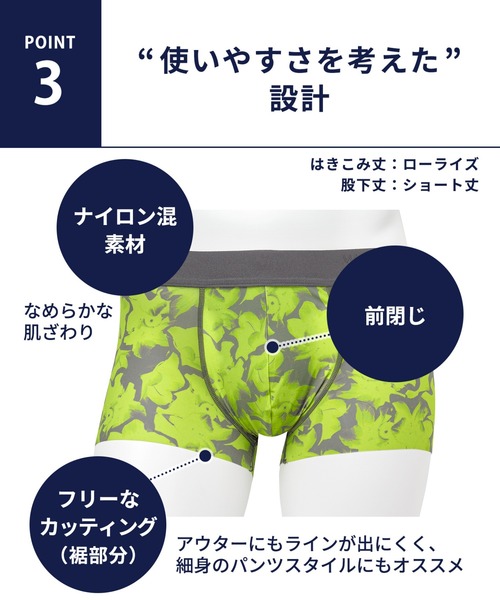 WACOAL MEN ボクサーパンツ ボクサーパンツ 前閉じ 「気持ちいい