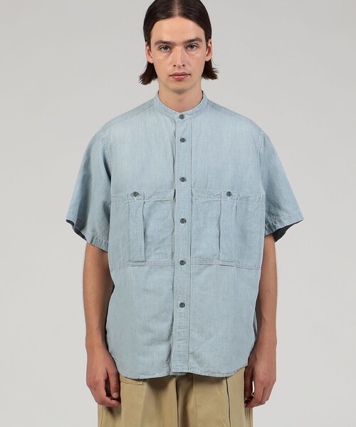 HAVERSACK（ハバーサック） シャツ 半袖 HAVERSACK ATTIRE コットン