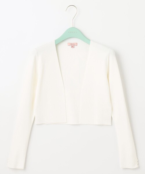 SILK RIB CARDIGAN カーディガン（カーディガン/ボレロ）｜TOCCA