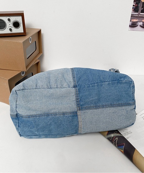 BENDER TOKYO ショルダーバッグ バッグ リメイク風 2トーン