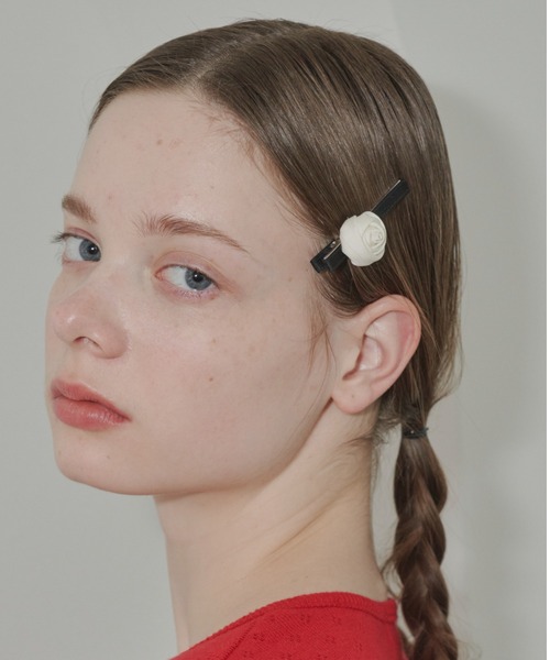 ヘアアクセサリー [TATIANA] Standard Rose Hairpin TATIANA】STANDARD ROSE HAIR PIN☆送料・関税込☆2色 (TATIANA