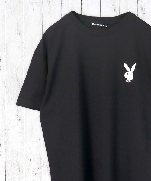 PLAYBOY（プレイボーイ） tシャツ PLAYBOY USAコットン リラックス