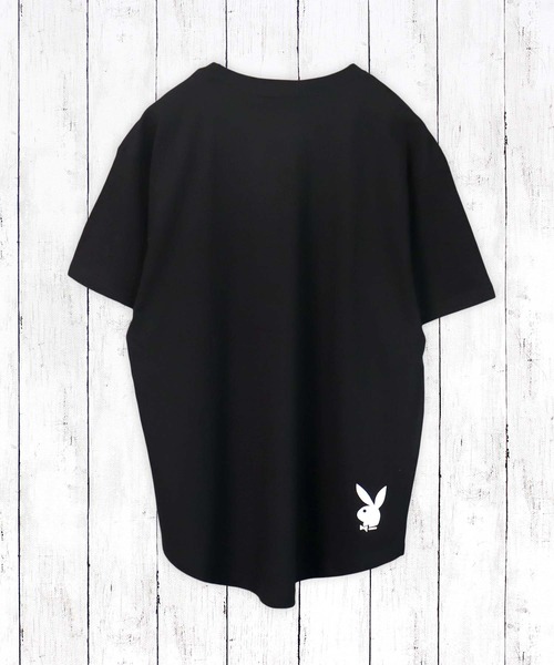 PLAYBOY（プレイボーイ） tシャツ PLAYBOY USAコットン リラックス