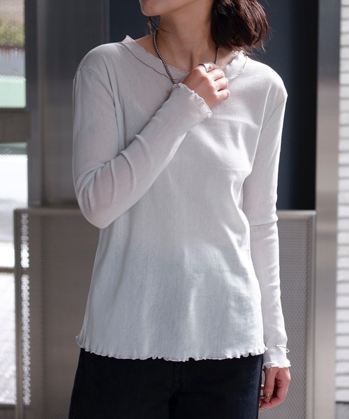 トップス anan_luce For Love & Lemons Amanda Top White CT1826 - Free Shipping at
