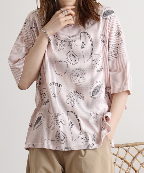 tシャツ EMAGO フルーツ刺繍T レディース Emago tシャツ EMAGO フルーツ刺繍T レディース : ZOZOTOWN