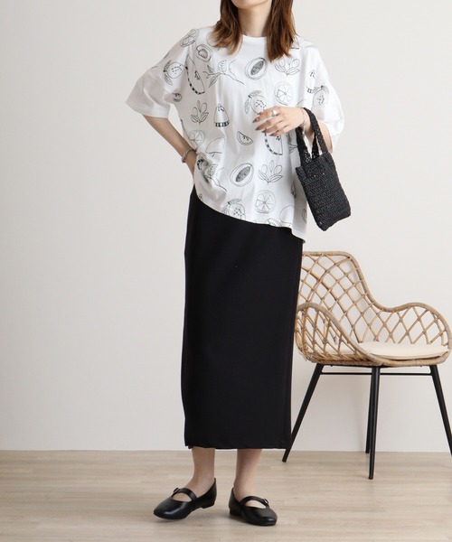 Emago tシャツ EMAGO フルーツ刺繍T レディース : ZOZOTOWN