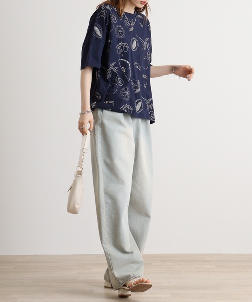 Emago tシャツ EMAGO フルーツ刺繍T レディース : ZOZOTOWN