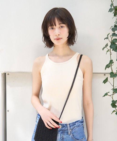 タンクトップ ノースリーブ 「Robert P.Miller / ロバートピーミラー」Prib A/S Tank　パット付きタンク レディース Robert P. Miller タンクトップ ノースリーブ 「Robert P.Miller