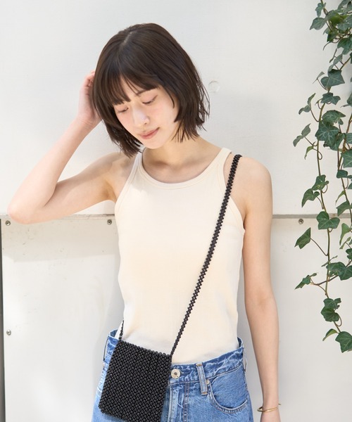 タンクトップ ノースリーブ 「Robert P.Miller / ロバートピーミラー」Prib A/S Tank　パット付きタンク レディース Robert P. Miller タンクトップ ノースリーブ 「Robert P.Miller