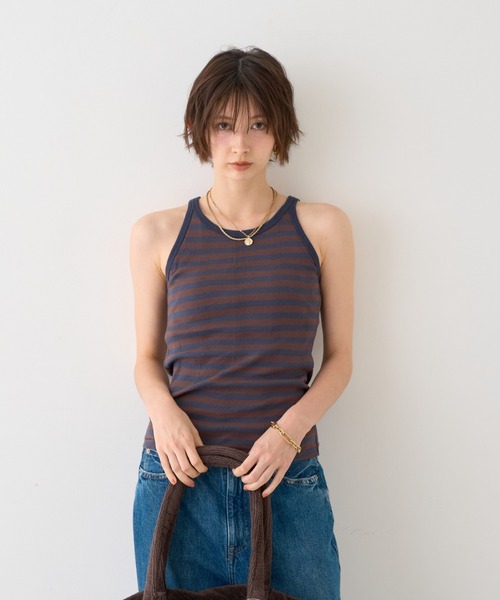 タンクトップ ノースリーブ 「Robert P.Miller / ロバートピーミラー」Prib A/S Tank　パット付きタンク レディース Robert P. Miller タンクトップ ノースリーブ 「Robert P.Miller