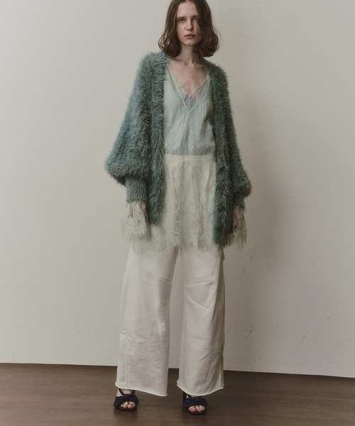 LA BELLE ETUDE（ラベルエチュード） カーディガン フェザーヤーン