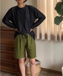 水着 体型カバー 洋服見え 体型カバー 長袖ラ...の詳細画像3