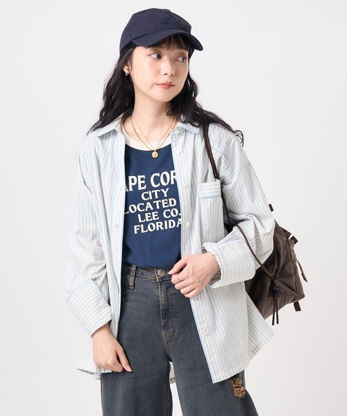 ブラウス シャツ パジャマシャツ/ストライプシャツ レディース | FREAK'S STORE | 12