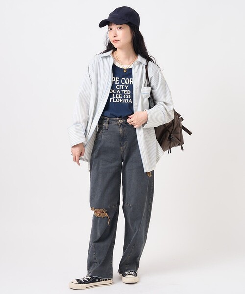 ブラウス シャツ パジャマシャツ/ストライプシャツ レディース | FREAK'S STORE | 15
