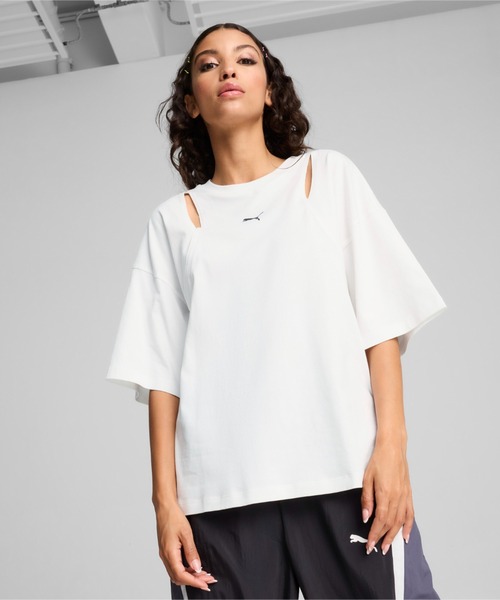 tシャツ PUMA/プーマ DARE TO 半袖Tシャツ レディース レディース PUMA tシャツ PUMA/プーマ DARE TO 半袖Tシャツ レディース