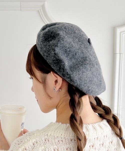 帽子 ベレー帽 「11色展開」ベーシックベレー帽 レディース : ZOZOTOWN