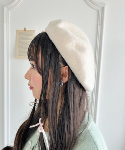 帽子 ベレー帽 「11色展開」ベーシックベレー帽 レディース : ZOZOTOWN