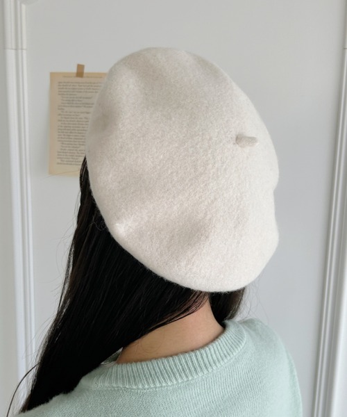 帽子 ベレー帽 「11色展開」ベーシックベレー帽 レディース : ZOZOTOWN
