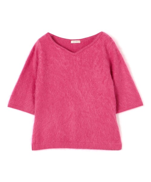 ニット セーター ピュアカシミヤファー Vネックプルオーバー レディース ピュアカシミヤファー Vネックプルオーバー（ニット/セーター