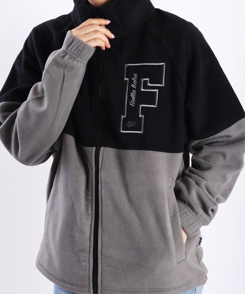 FILA（フィラ） ジャージ バイカラー マイクロフリース トラック