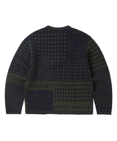 thisisneverthat セーター ニット Block Knit L/S Top メンズ