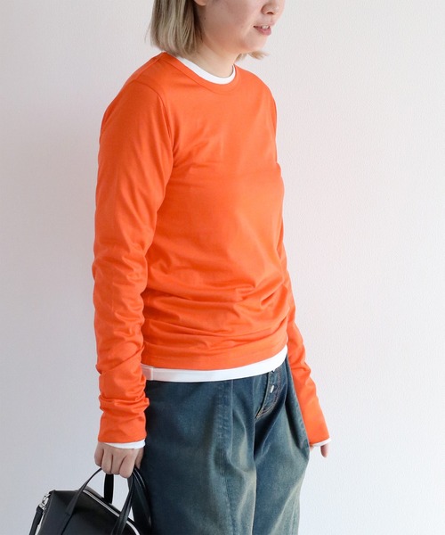 cepo（セポ） tシャツ フィンガーホールロングスリーブTee レディース