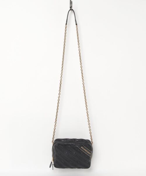 BALENCIAGA レポーター　ブラック　ショルダー　バッグ【確認事項あり】 BALENCIAGA レポーター ブラック ショルダー ミニ バッグ【確認