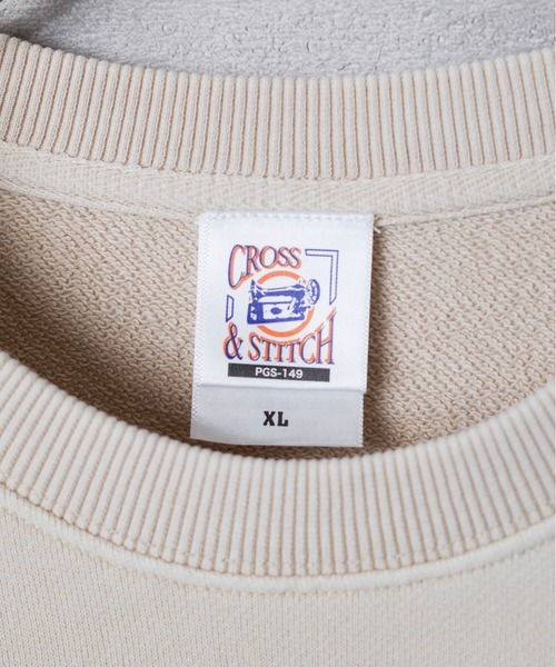 CROSS & STITCH トレーナー スウェット 「FEW2」「CROSS ＆ STITCH