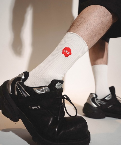 STUDIO SEVEN 靴下 ZOZO Limited Flower Point Socks 「STUDIOSEVEN